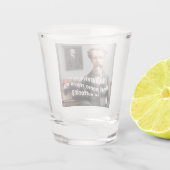 Vind betekenis in lijden shot glas (Achterkant)