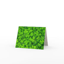 Vind de 4 bladklaver St. Patricks Day Kaart