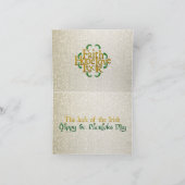 Vind de 4 bladklaver St. Patricks Day Kaart (Binnen)