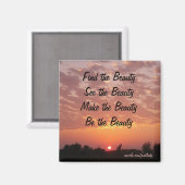 Vind de Beauty Magnet (Voorkant / Achterkant)