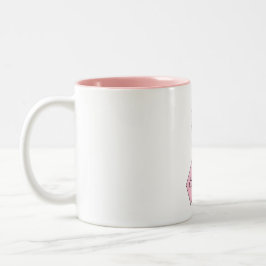 Vind de Cure Pink Ribbon Tweekleurige Koffiemok