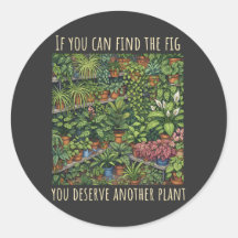 Vind de Fig Funny Plant Liefhebber