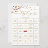 Vind de gast Baby bingo spel Kaart (Voorkant)