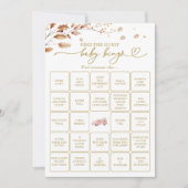 Vind de gast Baby bingo spel Kaart (Voorkant)