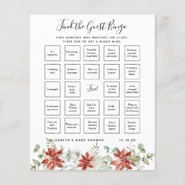 Vind de gast bingo | Baby Shower Spel