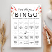 Vind de gast Bingo Bruiloftsspelkaart Kaart