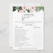 Vind de Gast Game Tropical Vrijgezellenfeest kaart (Voorkant)