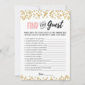 Vind de gast Vrijgezellenfeest bewerkbare game Kaa Kaart (Voorkant)