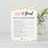 Vind de gast Vrijgezellenfeest bewerkbare game Kaa Kaart (Staand voorkant)