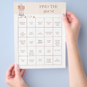 Vind de Gast Vrijgezellenfeest Game Flyer (Hand)