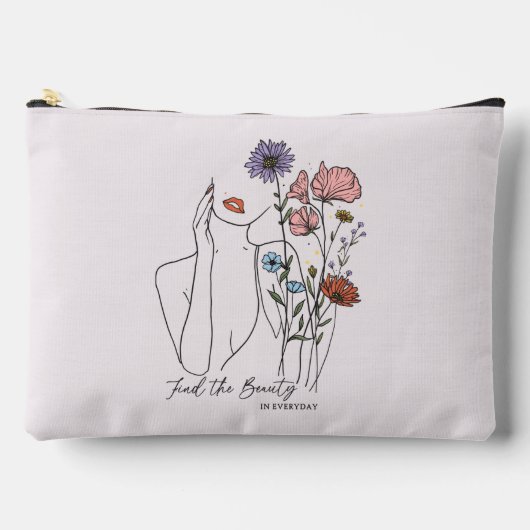 Vind de schoonheid in alledaagse Inspirerend quote Etui (Voorkant)