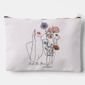 Vind de schoonheid in alledaagse Inspirerend quote Etui (Achterkant)