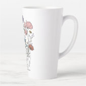 Vind de schoonheid in alledaagse Inspirerend quote Latte Mok (Rechts)