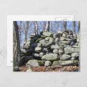 Vind de Turtles Ceremoniële Steen Briefkaart (Voorkant / Achterkant)