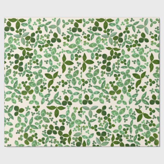 Vind de vier klavertjes - St. Patrick's Day Cadeaupapier (Zoom)