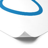 Vind de vreugde in de Journey woordkunst Poster (Hoek)