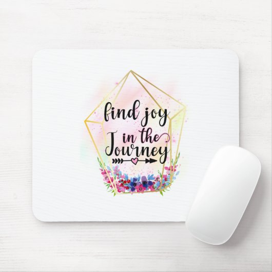 Vind de vreugde in de reis muismat (Met muis)