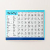 Vind de woorden legpuzzel (Horizontaal)