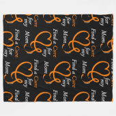 Vind een Geneesmiddel/Hart/Moeder...RSD/CRPS Fleece Deken (Voorkant (Horizontaal))
