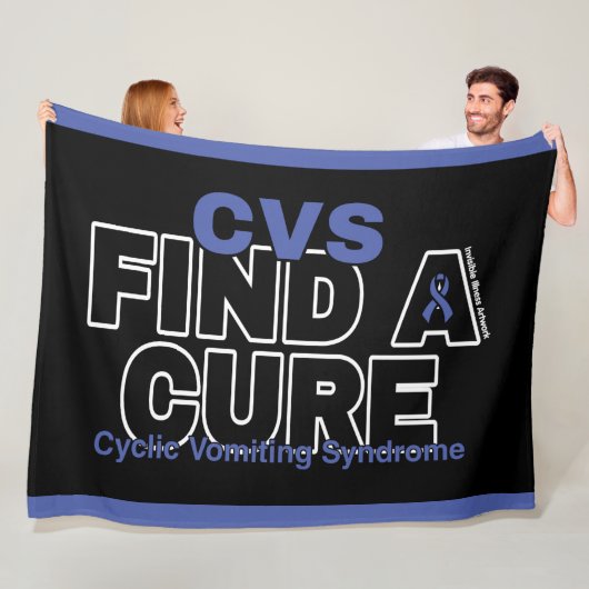 VIND EEN KUUR/VET...CVS FLEECE DEKEN (In situ)
