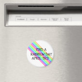 Vind een regenboogdag april 3de dag van de Vakanti Magneet (Insitu (Vaatwasser))