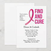 Vind en bevestig de Uitnodiging van de Fundraiser  (Voorkant / Achterkant)