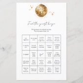 Vind gast Bingo Disco Ball Vrijgezellenfeest spel (Voorkant)