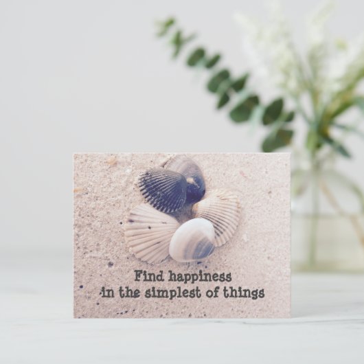 Vind geluk briefkaart (Staand voorkant)