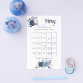 Vind het bruiloftsbordspel Guest Bingo Bridal Show Flyer (Enkel)