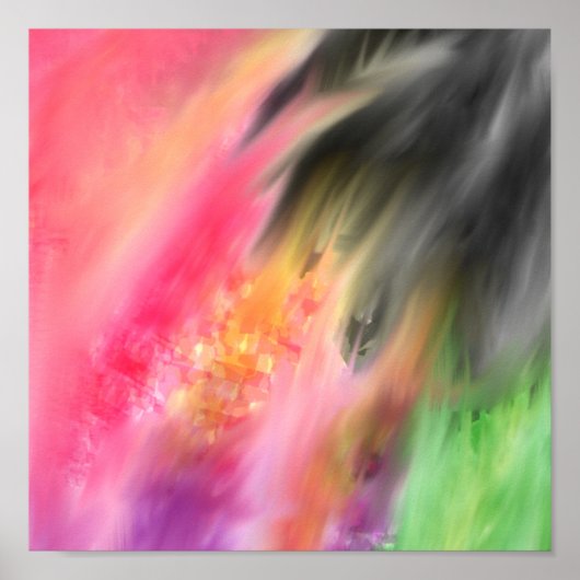 Vind het Eenvoudige Abstracte 33.2 modern Poster (Voorkant)