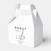 Vind het erg als ik een moderne bruiloft doe bedankdoosjes (Achterkant)