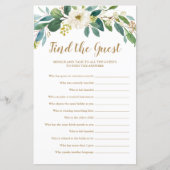 Vind het Game Baby shower van de Gast | Griekenlan (Voorkant)