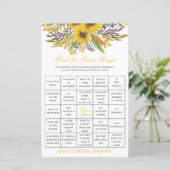 Vind het Game van de Shower van Bingo van de Gast  (Staand voorkant)