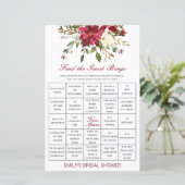 Vind het Game van de Shower van Bingo van de Gast  (Staand voorkant)