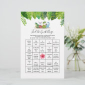 Vind het Game van het Baby shower van de Gast Bing (Staand voorkant)