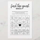 Vind het Game van het Baby shower van de Gast mini (Voorkant)