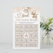 Vind het Game van het Baby shower van het Beer van (Staand voorkant)