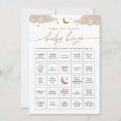 Vind het gast Baby Bingo spel Twinkle Star Kaart (Voorkant)