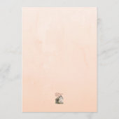 Vind het Gast Baby shower Clothesline Bingo Kaart (Achterkant)