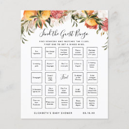 Vind het Gast Bingo | BABY SHOWER