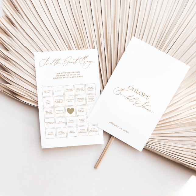 Vind het Gast Bingo Elegant Vrijgezellenfeest Game (Creator heeft geüpload)