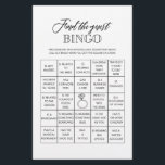 Vind het gast bingo vrijgezellenfeest spel flyer<br><div class="desc">Geniet van je vrijgezellenfeest met deze eenvoudige en leuke games. Bekijk ons collectie voor meer vrijgezellenfeest games in dezelfde stijl. Let erop dat deze games niet bewerkbaar zijn.</div>