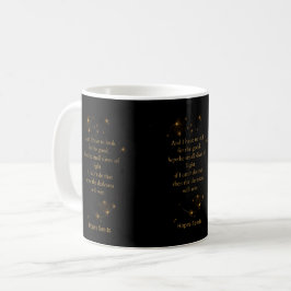 Vind het Licht – Thee/Mok met Hoopvolle Spreuk Koffiemok