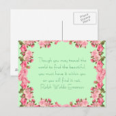 Vind het mooie - Briefkaart (Voorkant / Achterkant)