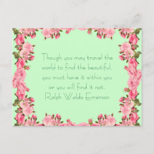 Vind het mooie - Briefkaart