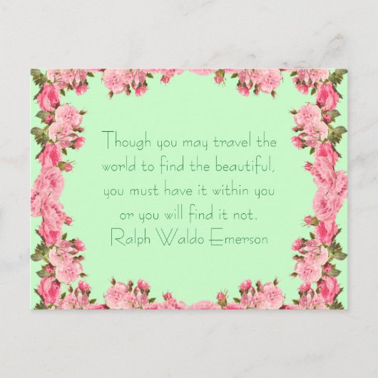 Vind het mooie - Briefkaart (Voorkant)