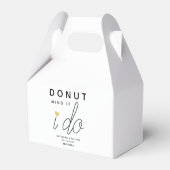 Vind het niet erg als ik een gouden hart bruiloft bedankdoosjes (Achterkant)