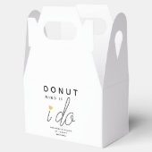 Vind het niet erg als ik een gouden hart bruiloft bedankdoosjes (Geopend)