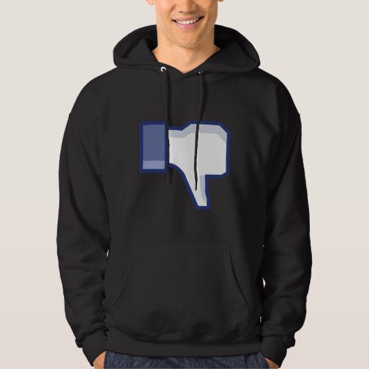 Vind het niet leuk hoodie (Voorkant)