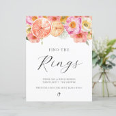 Vind het Teken van het Spel van het Vrijgezellenfe (Staand voorkant)